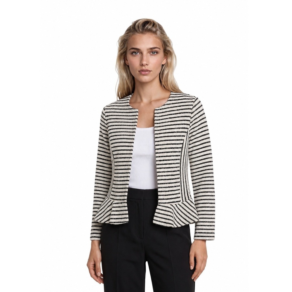 Dolan Left Coast Anthropologie Cardigan Sweater Top Women's Size Medium Striped